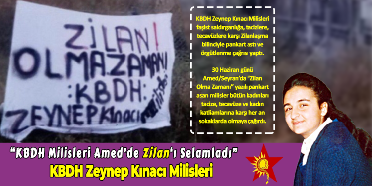 KBDH Amed’de pankart astı