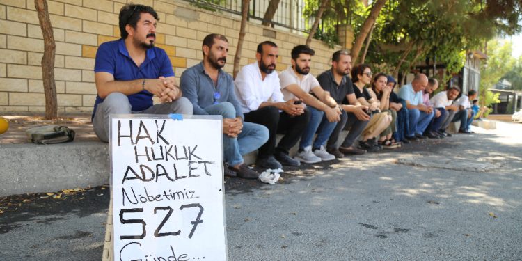 Şenyaşar Ailesi nöbetinin 527. gününde