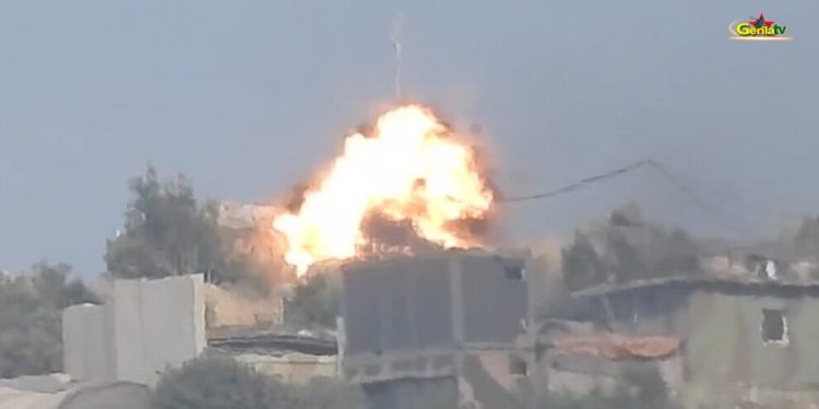 Gerilla TV yapılan eylemin görüntüsünü yayınladı