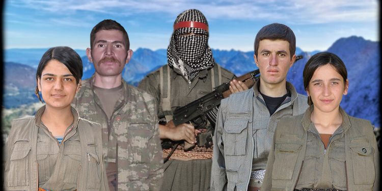 HPG şehadete ulaşan 5 gerillanın kimlik bilgilerini paylaştı