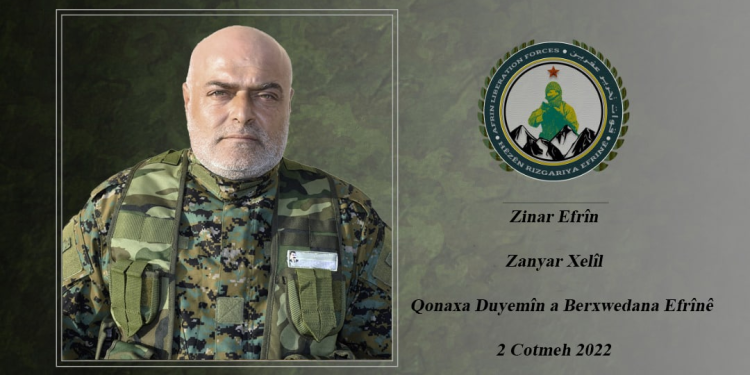 HRE bir şehidin kimliğini açıkladı