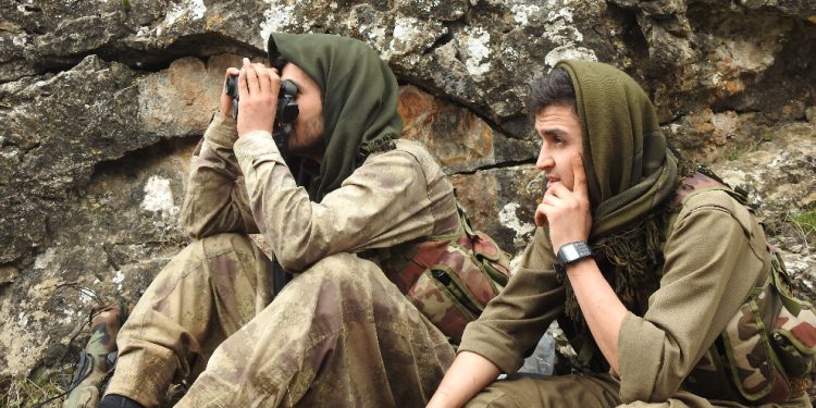 HPG “2 işgalci cezalandırılmış 1 mevzi imha edilmiştir”