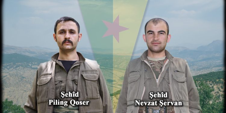 HPG Botan’da şehit düşen 3 gerillanın kimlik bilgilerini açıkladı