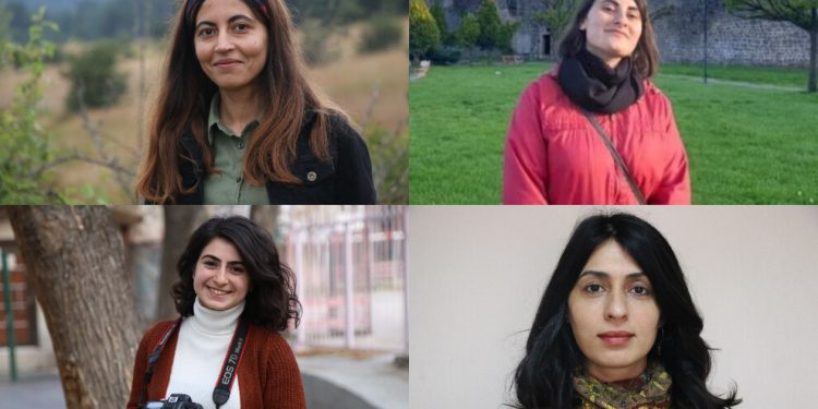 Rehin alınan kadın gazeteciler: Her koşulda hakikati yazacağız
