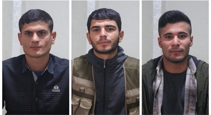 Gözaltına alınan HDP Gençlik Meclisi Üyesi 3 genç serbest bırakıldı.