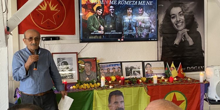 Şehit Çekdar Canfeda ve yoldaşları TCŞ ve TekoJIN öncülüğünde anıldı