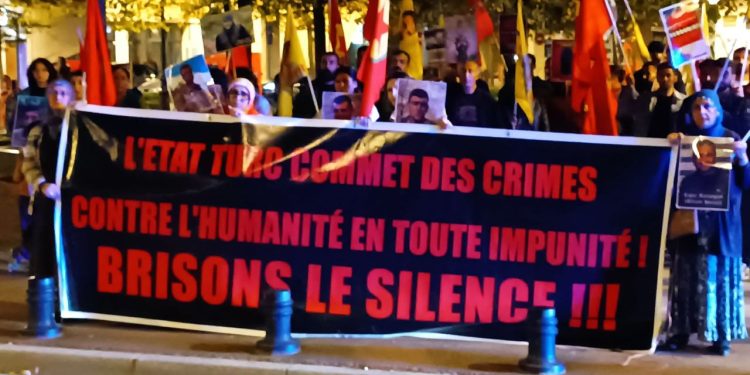 Drancy’de işgalci TC devletinin kimyasal silah kullanımına karşı eylem gerçekleştirdi.