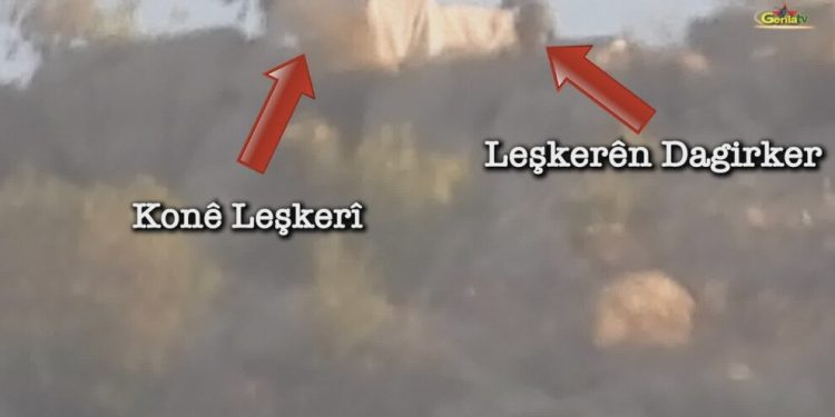 Girê Amediyê’de 4 işgalcinin cezalandırıldığı görüntüler