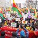 Berlin’de PKK yasağına karşı yürüyüş
