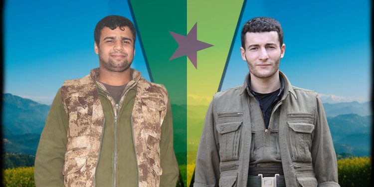HPG 2 şehidin kimliklerini açıkladı