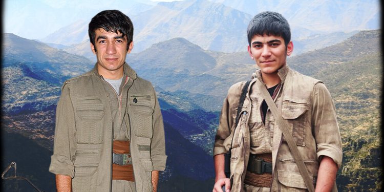 HPG iki gerillanın kimlik bilgilerini açıkladı
