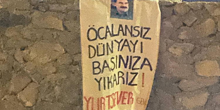 Yurtsever Gençlik “Öcalansız dünyayı başınıza yıkarız”