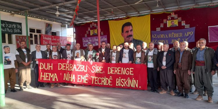 Mexmûr halkı eyleminin birinci gününde