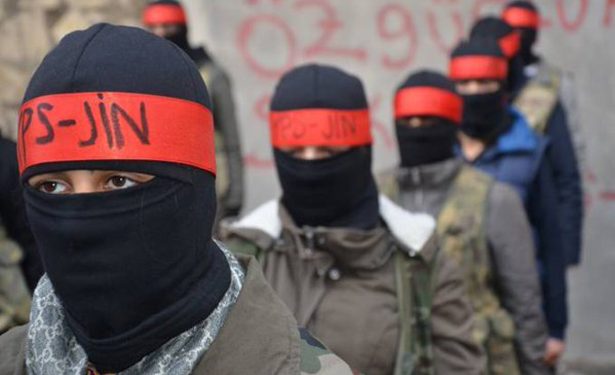 YPS JIN Cûdî Faraşin Misilleme Timi’nden eylem; Kaosa karşı kaosla Erdoğan saltanatını yerle bir edeceğiz