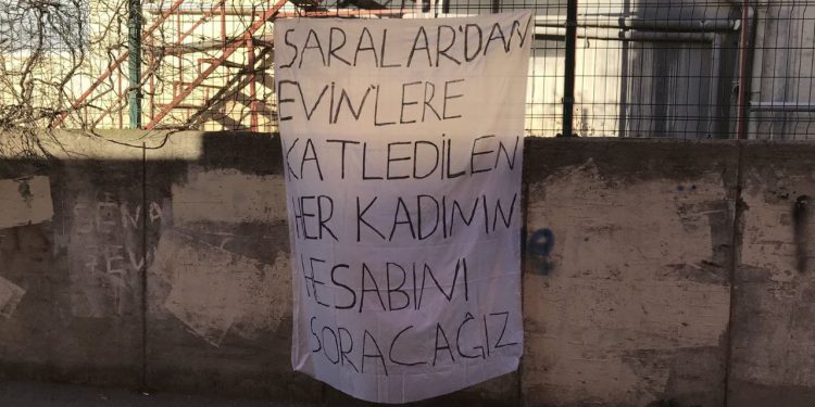 Genç Kadınlardan 9 Ocak protestosu