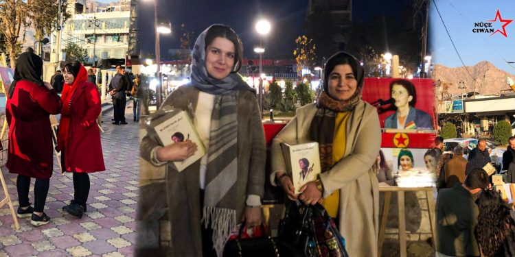 Genç kadınlar Ranya’da Paris şehitlerini andı