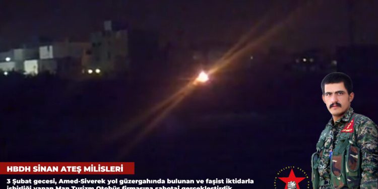 HBDH Sinan Ateş Milisleri’nden Amed’te eylem