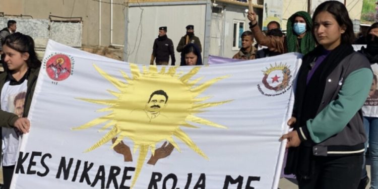 Şengal’de gençlik uzun yürüyüşü başladı