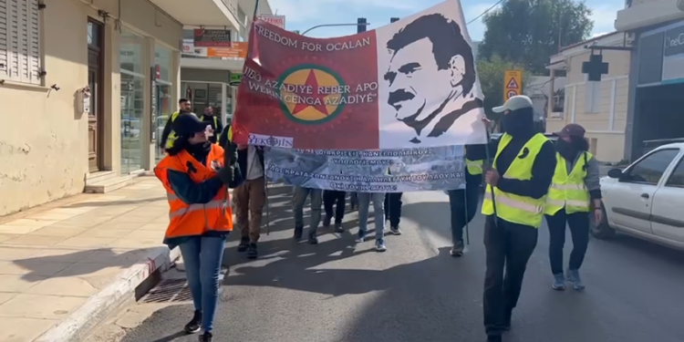 Yunanistan’daki uzun yürüyüş 2’nci gününü geride bıraktı