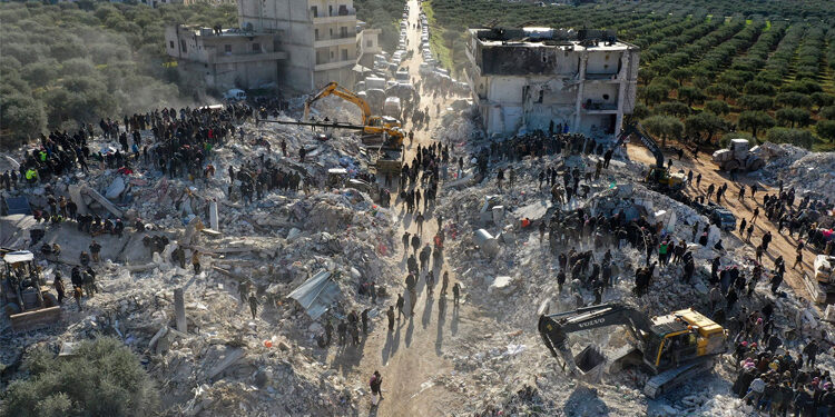 Suriye’de yaşamının yitirenlerin sayısını 6 bini geçmesi bekleniyor