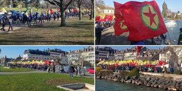 Enternasyonalist yürüyüşün ikinci günü tamamlandı