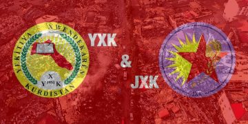 JXK/YXK Londra, Bakur ve Rojava için Heyva Sor’a (Kızılay) gönderilmek üzere para topluyor