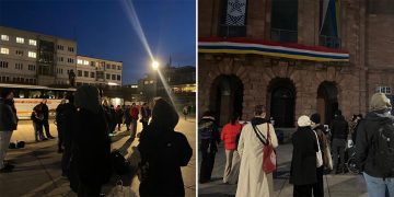 JXK Mainz’de 6 Şubat depreminden etkilenenler için miting düzenledi