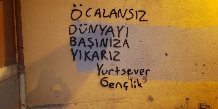 Yurtsever Gençlik: Öcalan’sız Dünyayı Başınıza Yıkarız