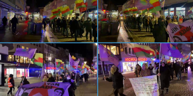 TekoJIN’dan Şehit Viyan soran için yürüyüş