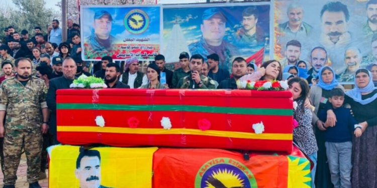 Êzidxan Asayişi yöneticilerinden Şêrzad Şemo sonsuzluğa uğurlandı