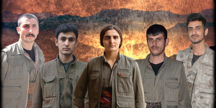 HPG, şehit 5 gerillayı saygıyla andı