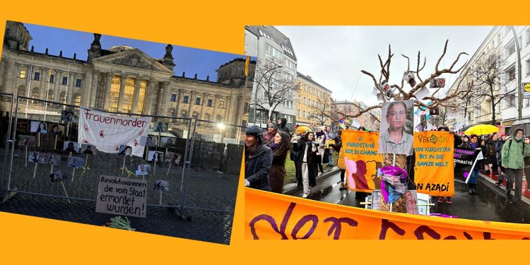 TekoJIN öncülüğünde Avrupa’nın farklı yerlerinde 8 Mart eylemleri – YENİLENDİ