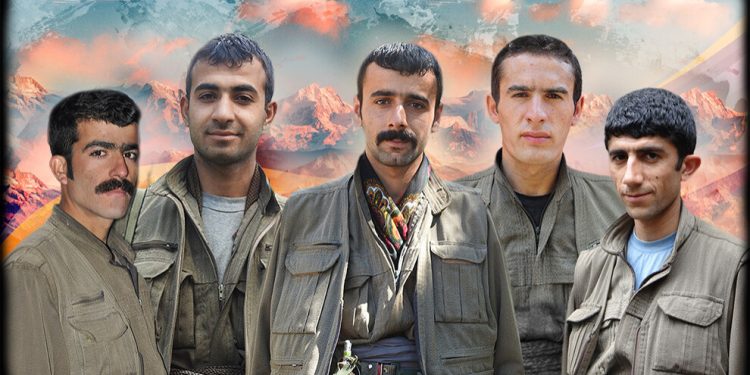 HPG 2017 yılında şehadete ulaşan 5 gerillayı andı