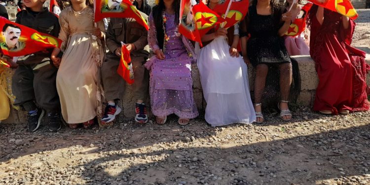 Mexmûr’da görkemli 4 Nisan kutlaması