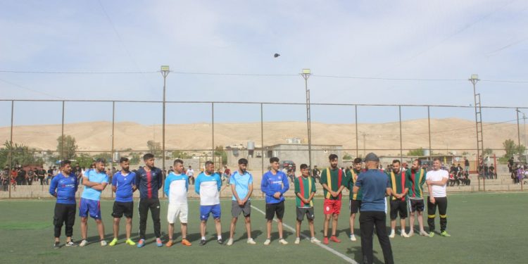 Mexmurlu gençler futbol turnuvası düzenledi