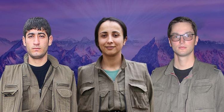 HPG, Xakurkê’de şehadete ulaşan 3 özgürlük gerillasının kimlik bilgilerini açıkladı