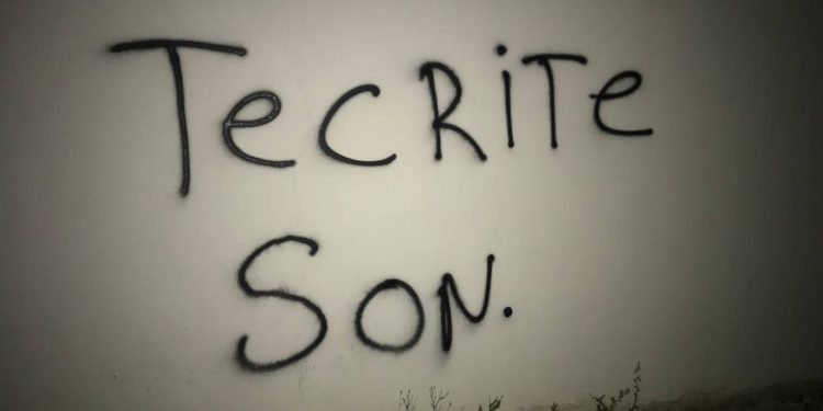 Yurtsever Gençlikten Adana’da yazılama