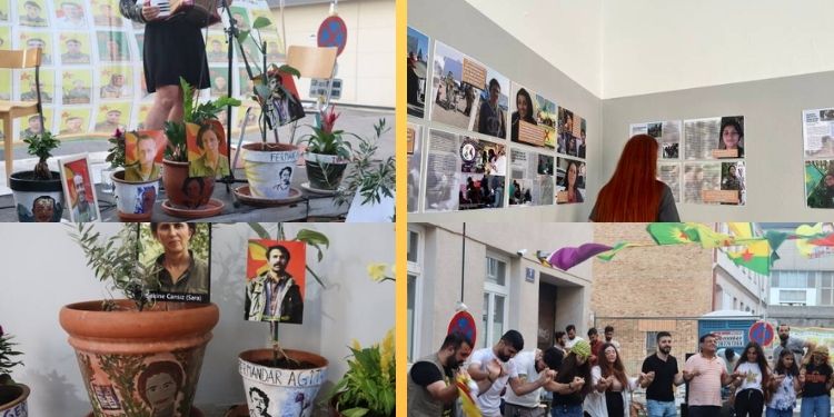 Viyana’da Rojava Sokak Festivali