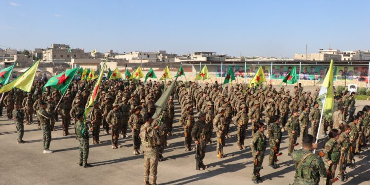 YPG-YPJ’den Halep’te 15 Ağustos töreni