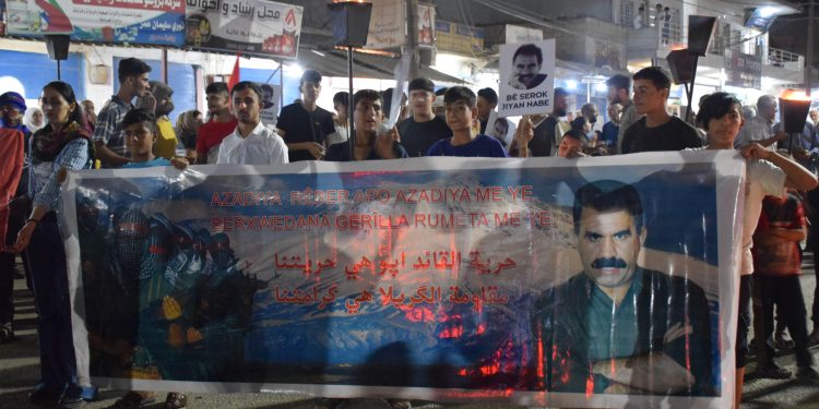 Girk Legê’li gençler, KDP ihanetine karşı yürüyüş düzenledi