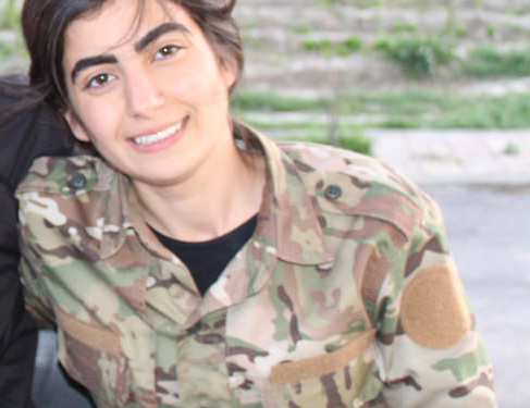 Vejin yoldaşımız, Cizreli bir genç kadın olarak her türlü işgale, vahşete karşı dimdik durmuştur.