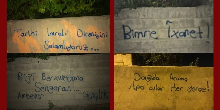 Wan Yurtsever Gençlik’ten, Yazılama Eylemi