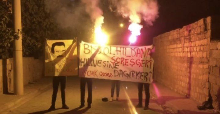 YCWK, Mardin Qoser’de Ş. Demhat (Çetin Temel) için yürüyüş gerçekleştirdi