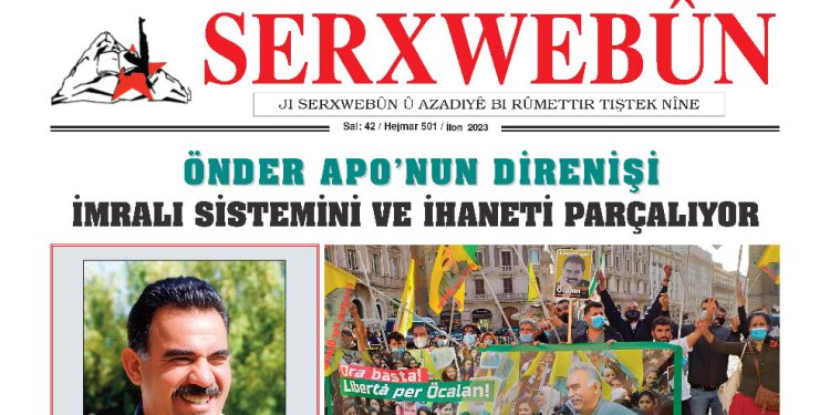 Serxwebûn gazetesinin Eylül ayı sayısı çıktı