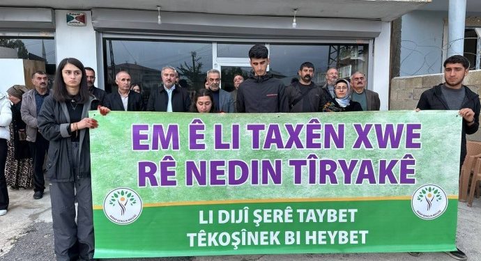 HEDEP Gençlik Meclisi uyuşturucuya karşı nöbet eylemi başlatacak