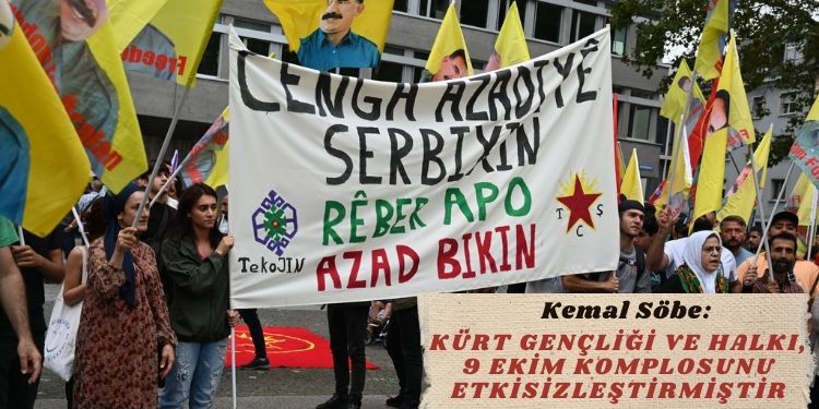 Kemal Söbe: Kürt gençliği ve halkı, 9 Ekim komplosunu etkisizleştirmiştir