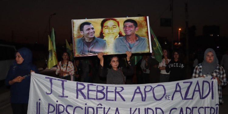 Genç Kadın Birliği’nden “Özgürlük Hamlesini” selamlama yürüyüşü