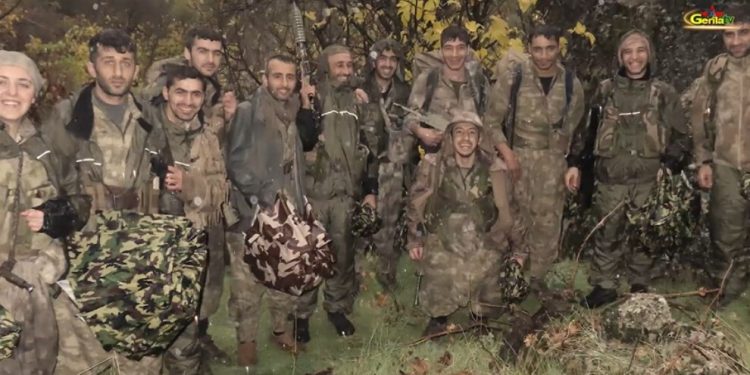 Metîna’daki devrimci operasyona hazırlık görüntüleri paylaşıldı