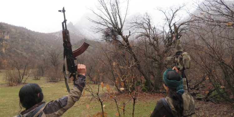 Serhed’te 2 işgalci cezalandırıldı, 2 mevzi imha edildi