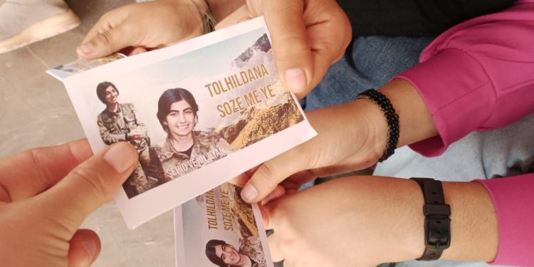 Şehba’lı genç kadınlar “Devrimci Halk Savaşı” temelinde eğitim görüyor